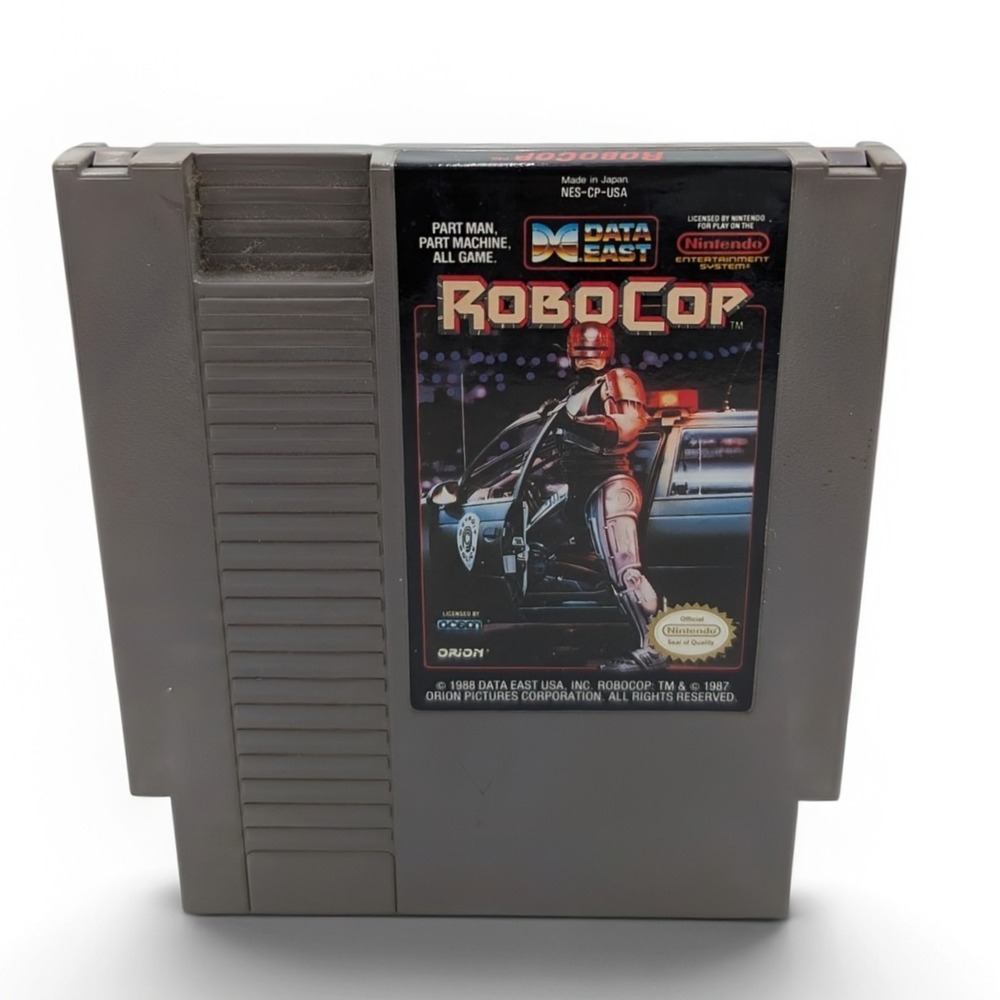 RoboCop Nintendo NES Video Game Cartridge Only Data East 1989 Untested Vintage